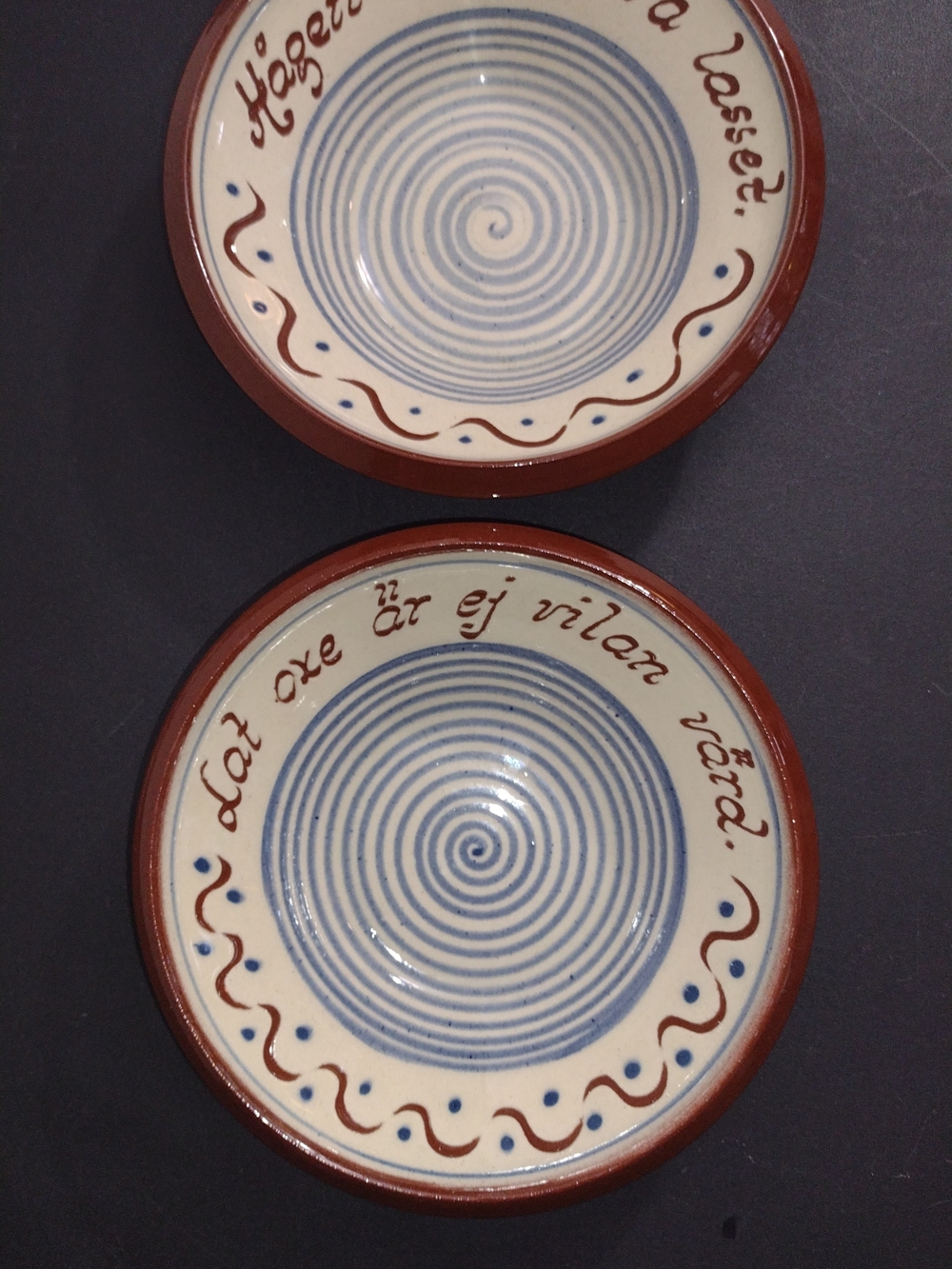Swedish Hand-Thrown Ceramic Bowls